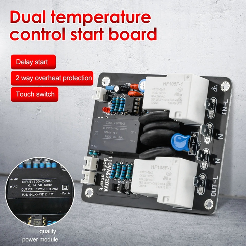 ● Placa de arranque suave con  - Power Supply 12V reseña y precio