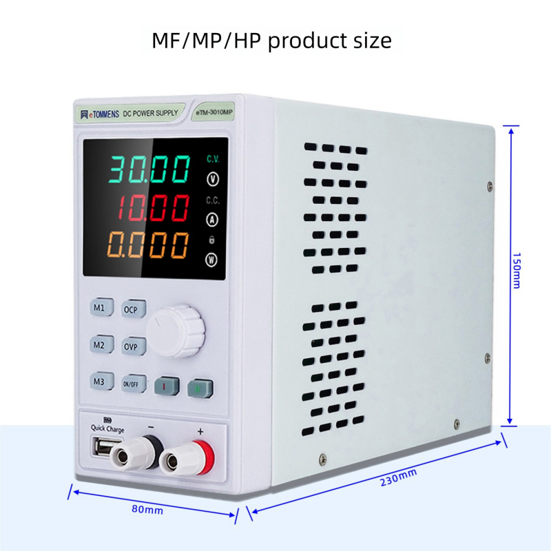 300W ETM-3010MF 30V10A pantall - Smps Power Supply reseña y precio