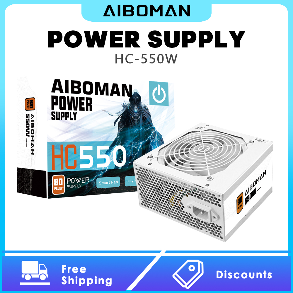 Fuente de Alimentación AIBOMAN - Power Supply 650W reseña y precio