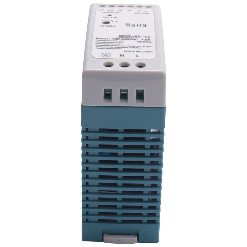 AT02-4X MDR-60 Fuente de Alime - Dc Power Supply 12V reseña y precio