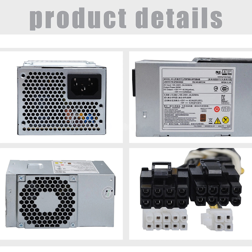 Fuente de Alimentación FSP500- - Psu Computer reseña y precio
